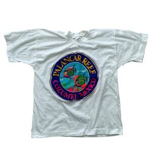 Vintage Palancar Reef Cozumel Mexico Tee XL